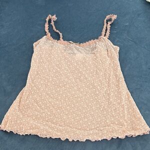 Intimissimi Beige Floral Lace Top Cami 😍